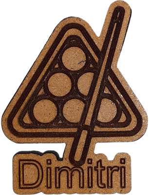 Magnet - Billard personnalisable